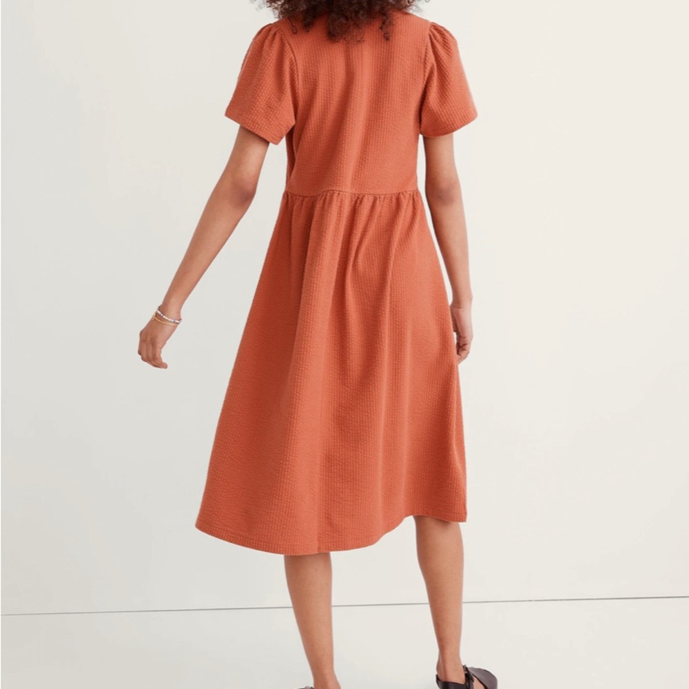 Madewell Rust Midi Dress